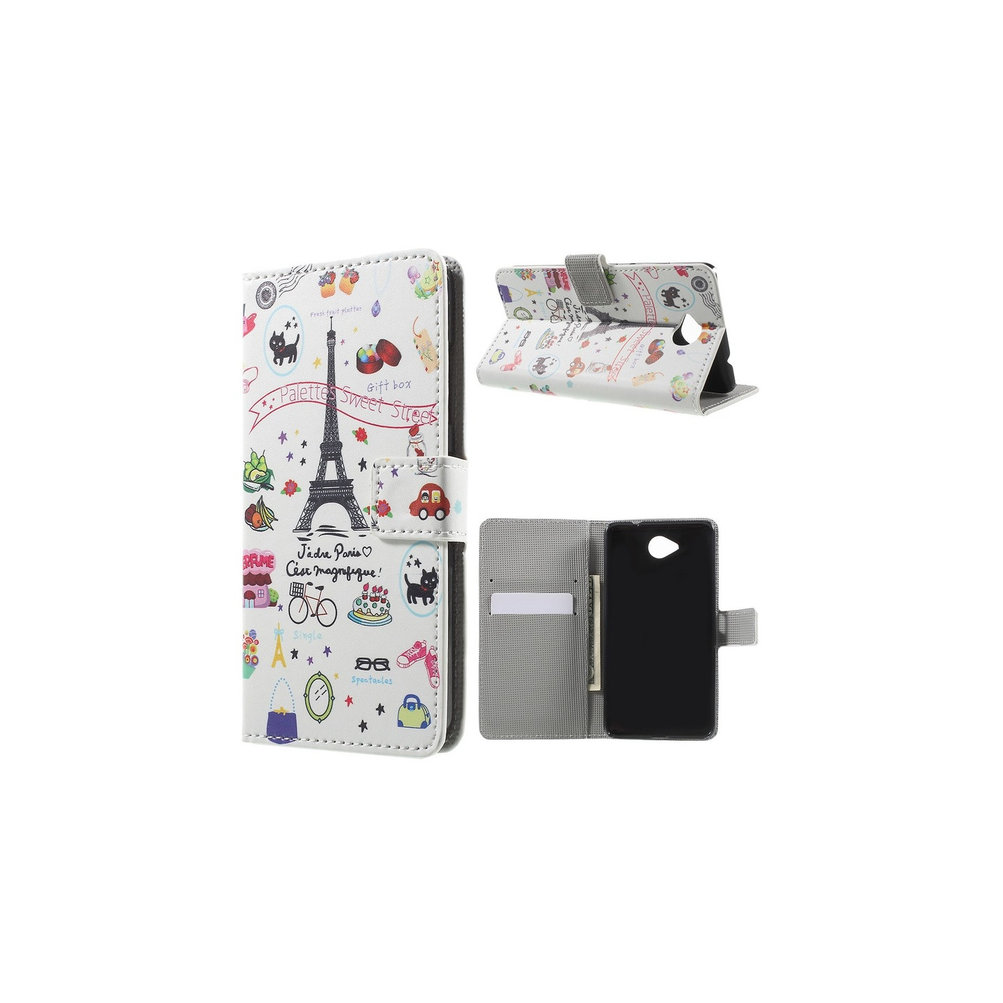 Microsoft Lumia 650 Wallet Case - Eiffel Tower