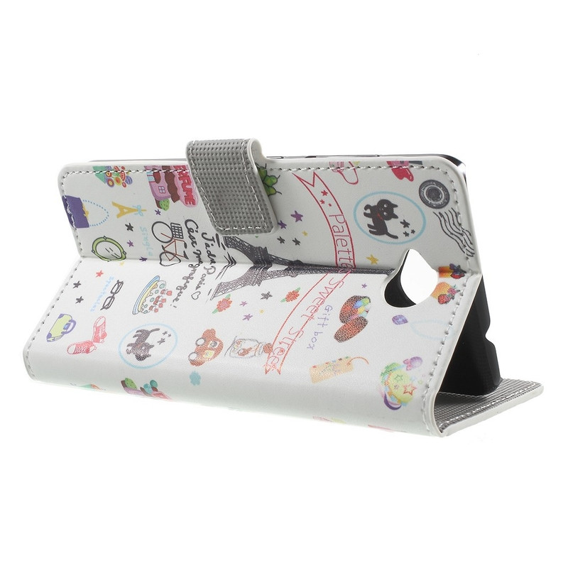 Microsoft Lumia 650 Wallet Case - Eiffel Tower