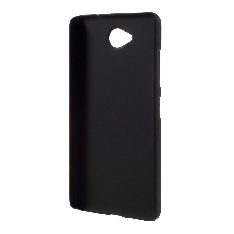 Microsoft Lumia 650 Rubberized Hård Plast Skal - Black