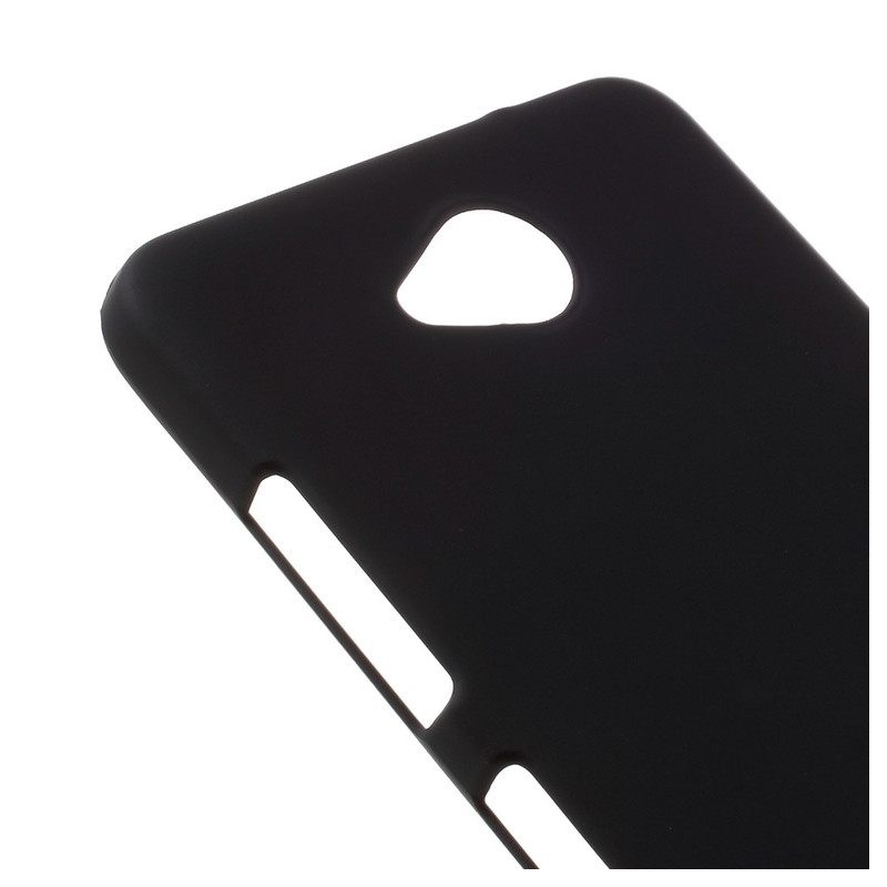 Microsoft Lumia 650 Rubberized Hård Plast Skal - Black