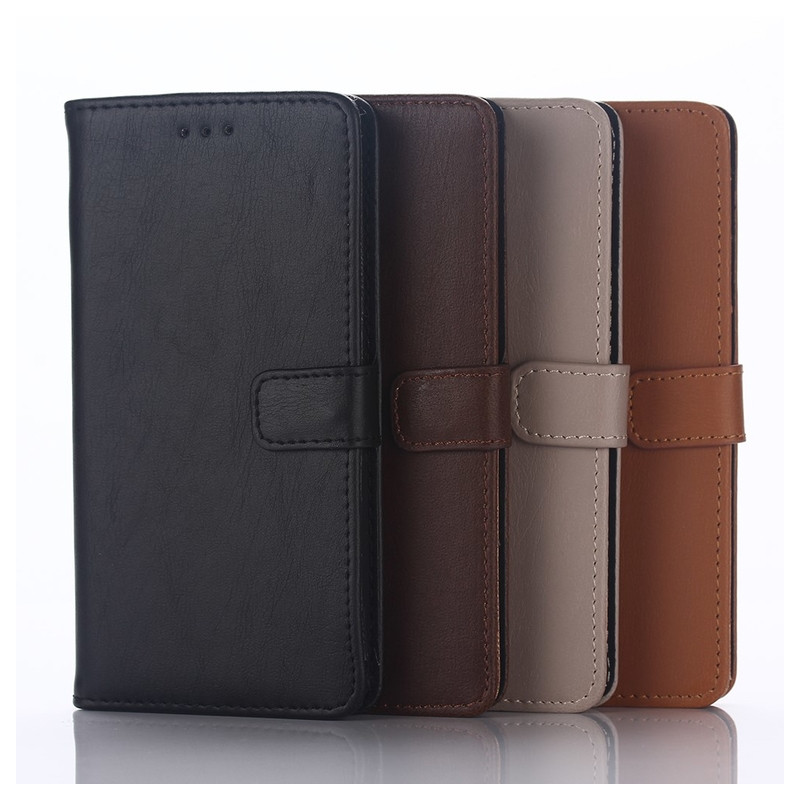 Crazy Horse Wallet Case for Samsung Galaxy A3 SM - A310F (2016) - Black