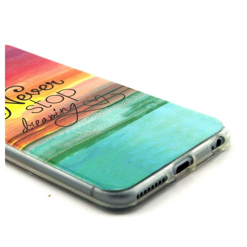 Iphone 6/6S 4.7" TPU - deksel Slutter aldri å drømme