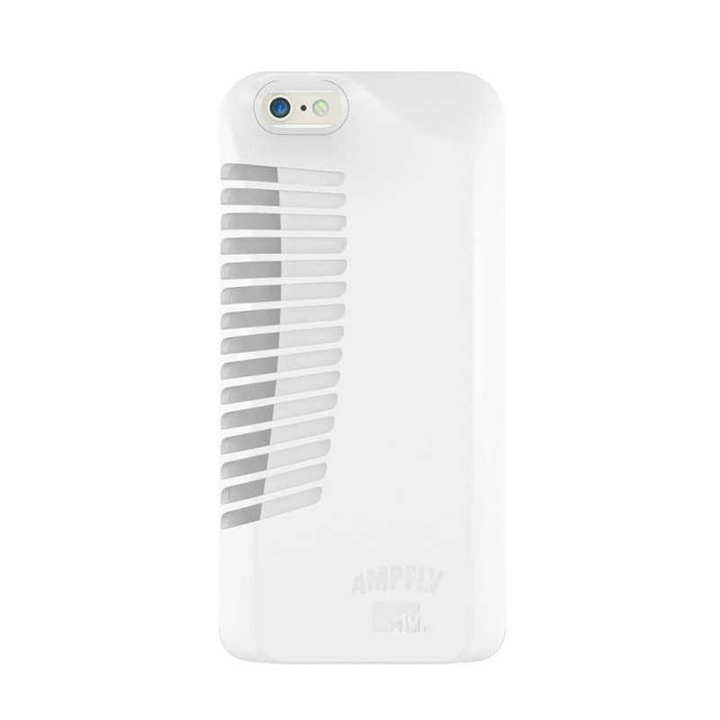 AmpFly Musikkdeksel MTV Iphone 6/6S - Hvit