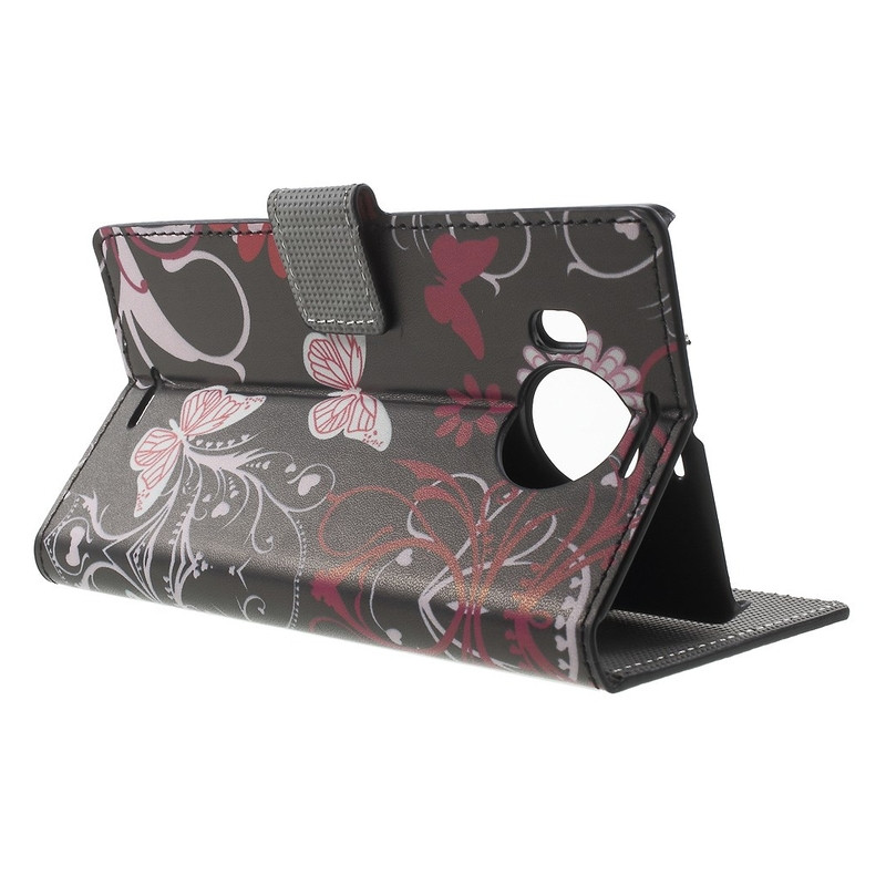 Microsoft Lumia 950 XL Lompakkokotelo Butterflies