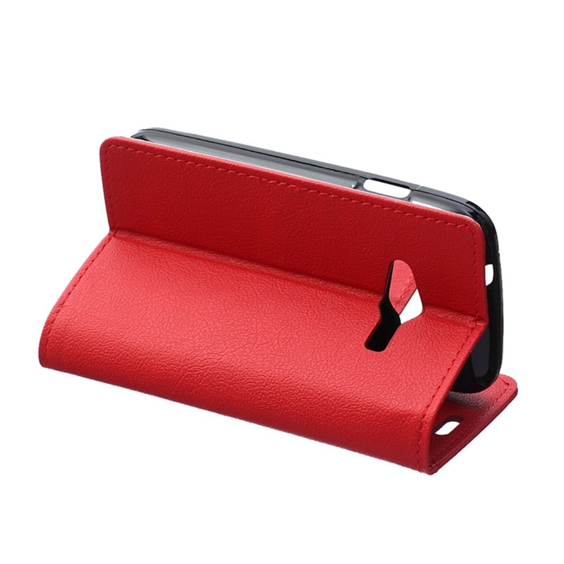 Samsung Galaxy Trend 2 LITE Wallet Case RÖD