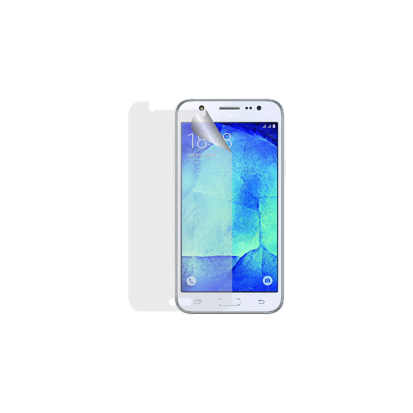 Samsung Galaxy J5 Screen Protector x2 with putsduk