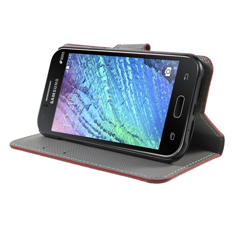 Samsung Galaxy J1 Lommebok - deksel UK Flagg