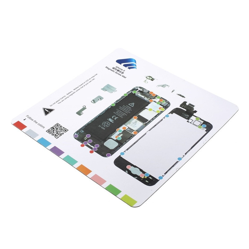 Magnetisk skruvmatta för iPhone 5