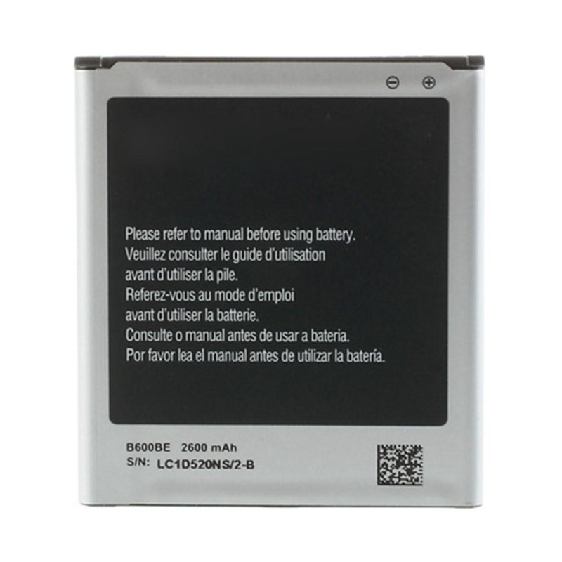 Samsung Galaxy S4 I9500 I9505 2600mAh 3,8 V litiumioniakku B600BE