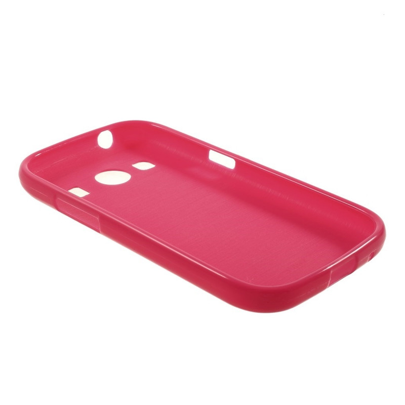 Samsung Galaxy Ace 4 Glanset TPU - cover HotPink