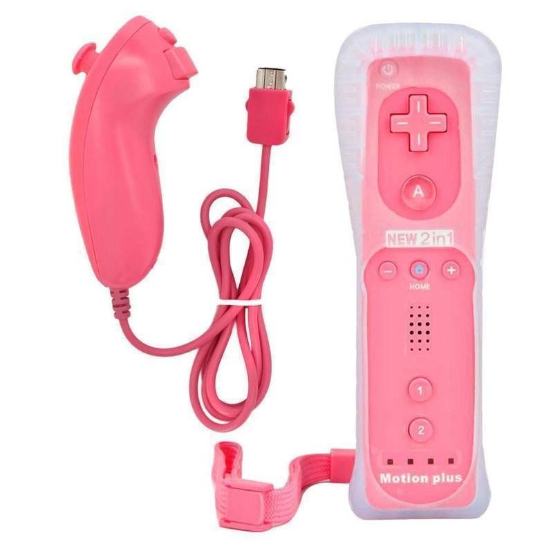 Compatible with Wii Controller Set Motion Plus Bulk Black