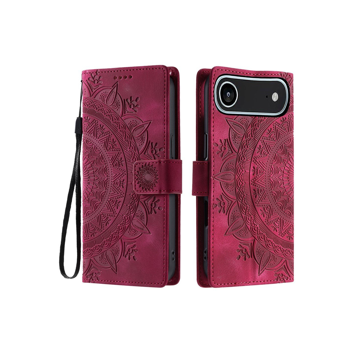 For iPhone Air Stand Case Totem Wallet Phone Cover