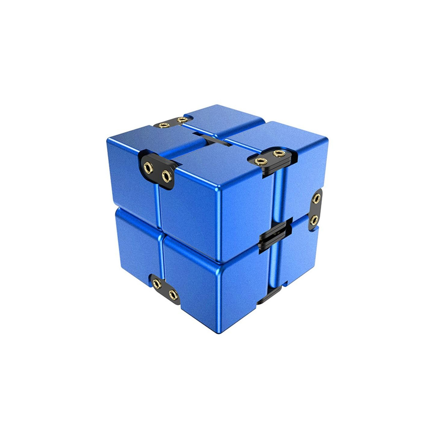 Fidget Toy Infinite Cube Stressaflastende Flip - blok - Blå