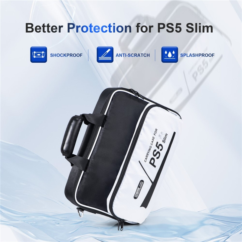 STARTRC GAMES For Sony PS5 Slim Game Console Storage Case Bag