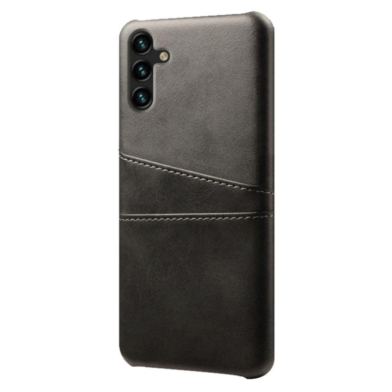 For Samsung Galaxy A54 5G KSQ Pu - Leather Coated Shell Hard Case