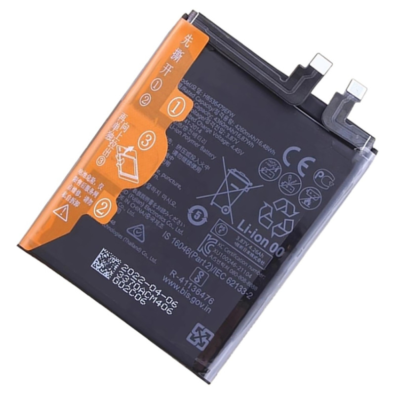 Batteri til Huawei P50 Pro 4G 3.87V 4360mAh HB536479EFW