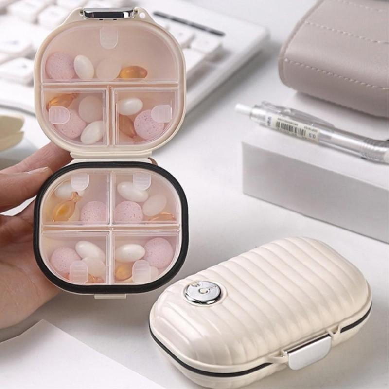 7 päivän viikoittainen pilleriannostelijan lääketieteellinen suljettu säilytyskotelo