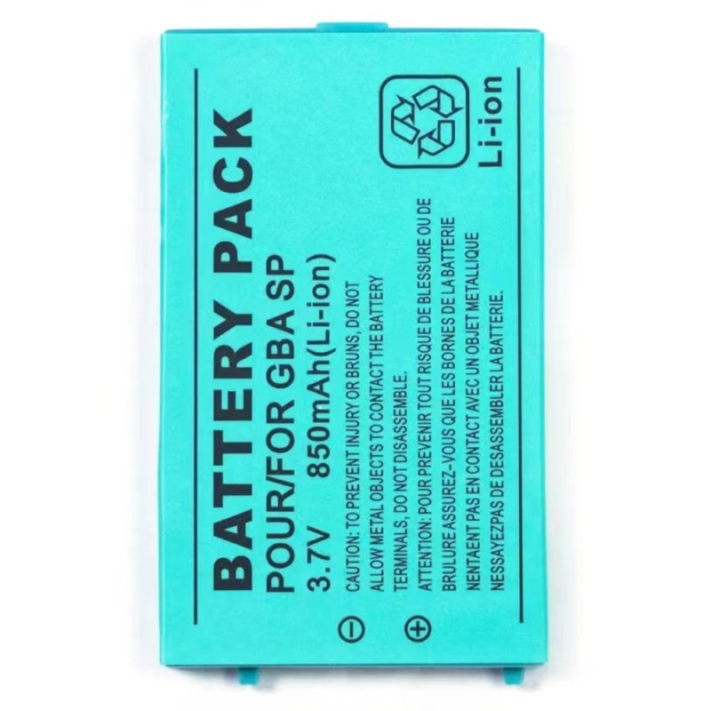 Batteri til Nintendo Game Boy Advance SP 3.7V 850mAh Li-ion