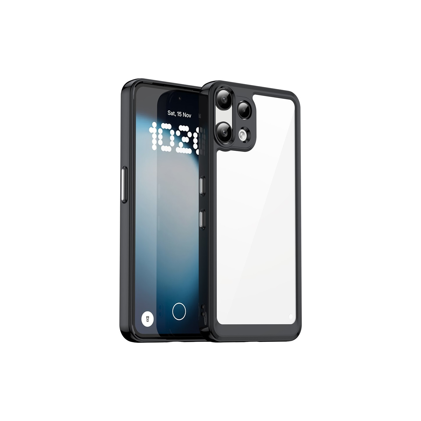 Til Nothing Phone (3a) Lite 5G Etui TPU + Akryl Beskyttende Telefoncover