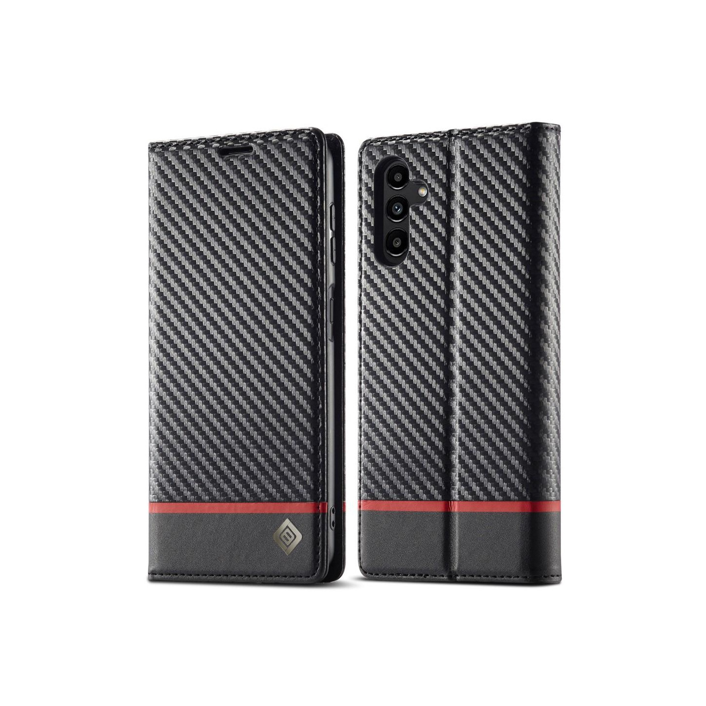 LC.IMEEKE Wallet Case for Samsung Galaxy A14 5G / 4G - Black