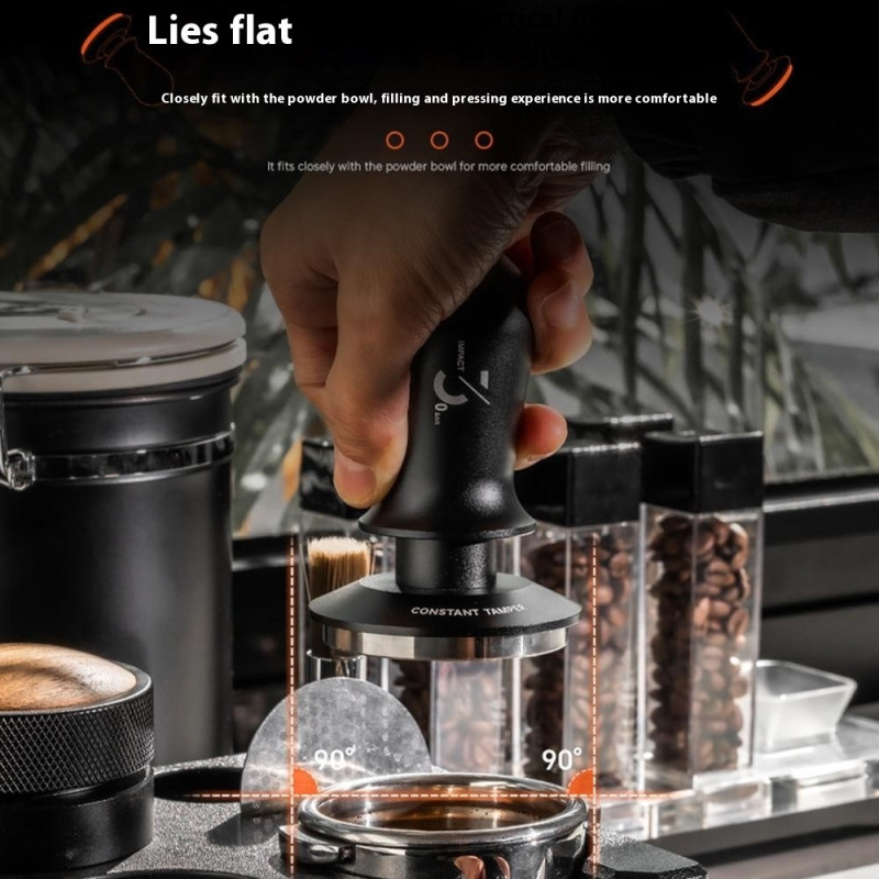 Coffee Tamper Espresso Distribution Tool Spring Loaded Tamper - 51mm