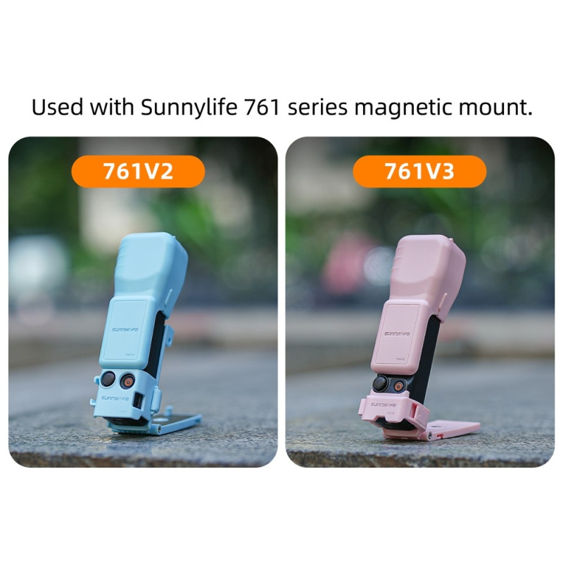 Etui til DJI Osmo Pocket 3 Beskyttelsesetui Magnetisk Opbevaringsplads Objektivfilter