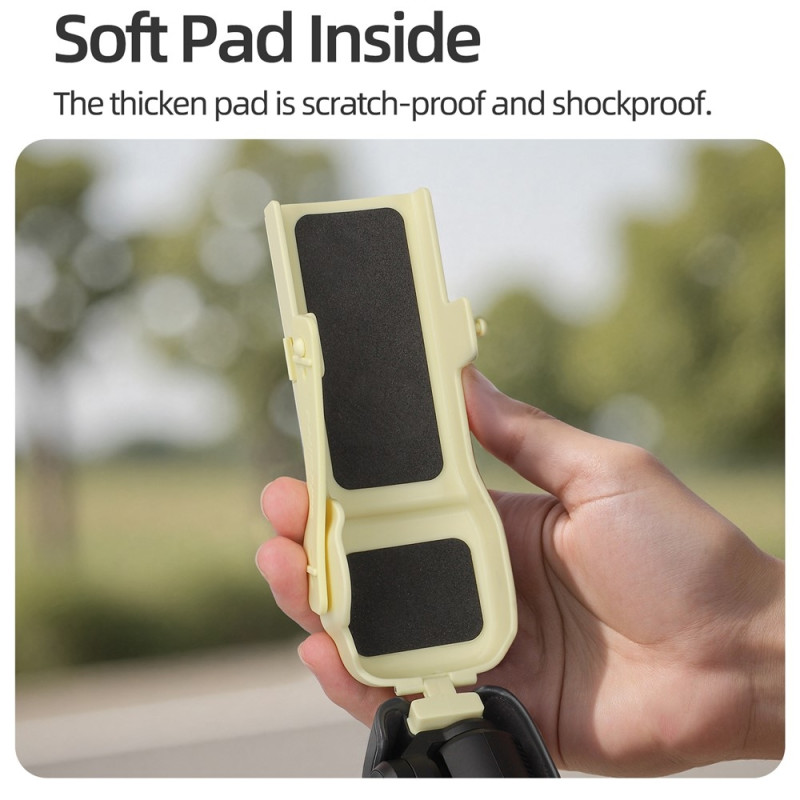 Case Cover DJI Osmo Pocket 3 Magnetic Closure Storage + Hand Strap - Gray