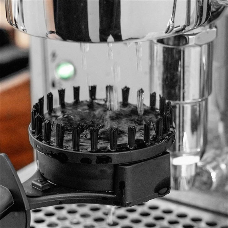 Espressomaskin 51 mm rengjøringsbørste kaffetrakter bryggehode rengjøringsverktøy