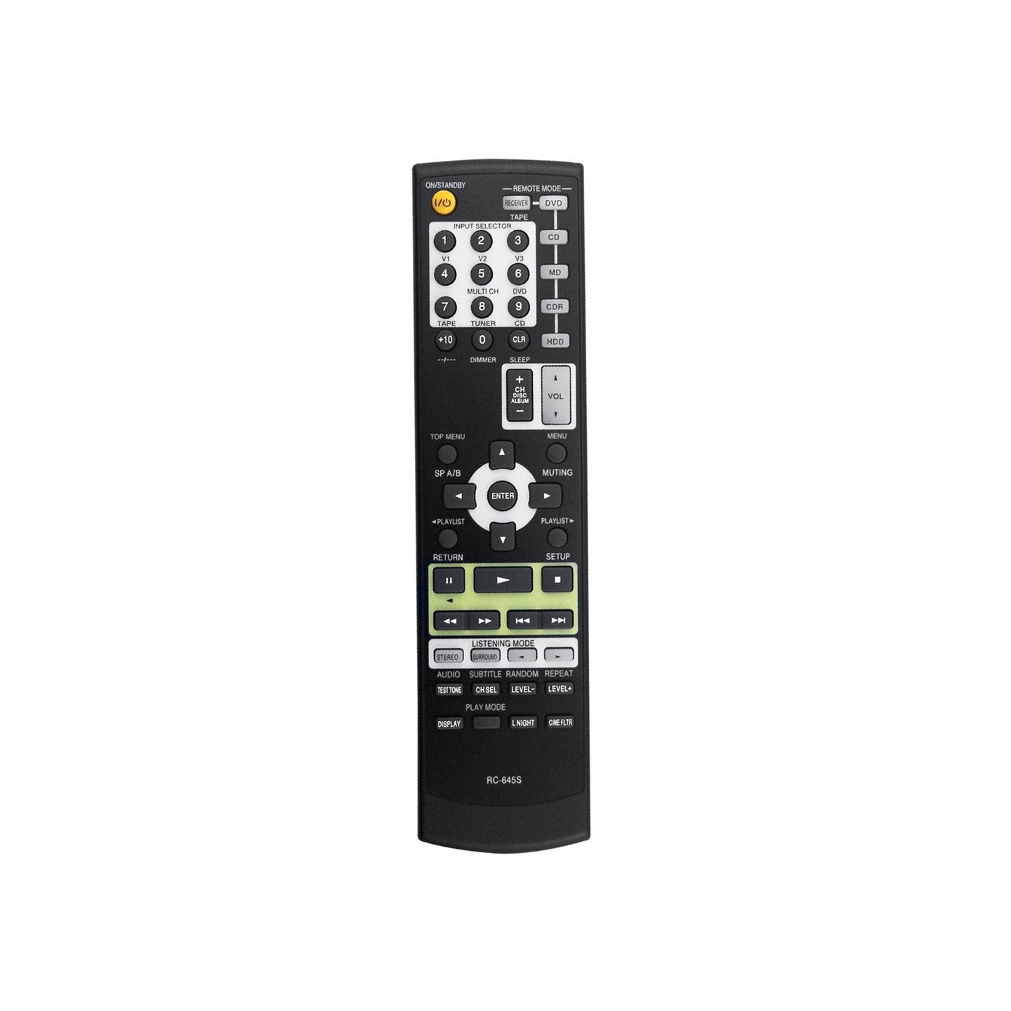 Remote Control Replacement RC-645S For Onkyo Amplifier
