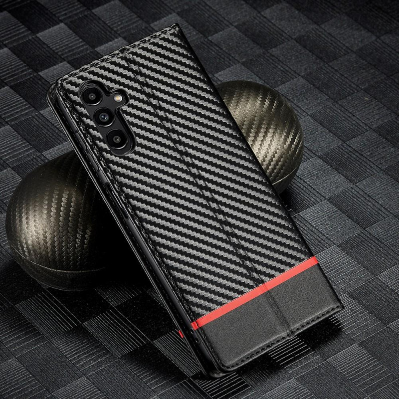 LC.IMEEKE Lompakkokotelo Samsung Galaxy A54 5G - Musta