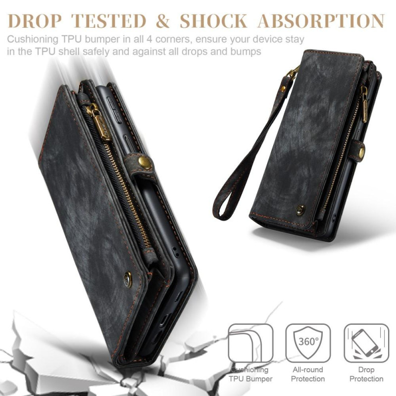 CASEME til Samsung Galaxy A54 5G 2 - i - 1 tegnebog taske - Sort