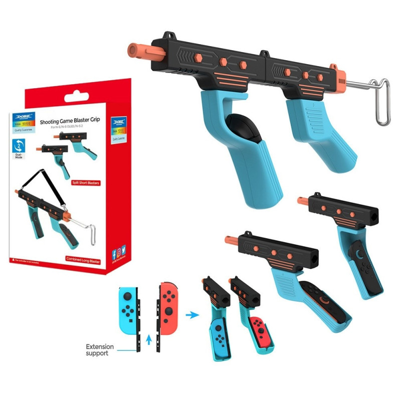 Spillkontroller Pistolgrep Kompatibel med Nintendo Switch 2 Switch Switch OLED