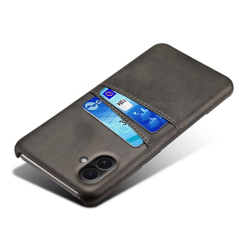 KSQ Case with Card Slot for iPhone 17 Black