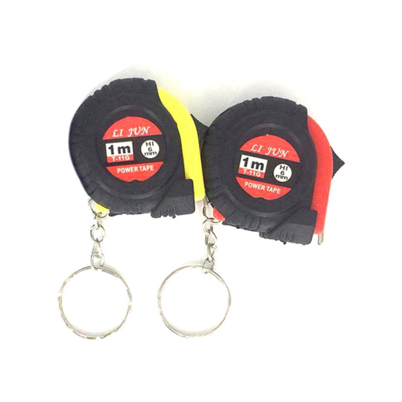 1m tape measure with key ring, extendable measuring tool, pocket ruler for woodworking