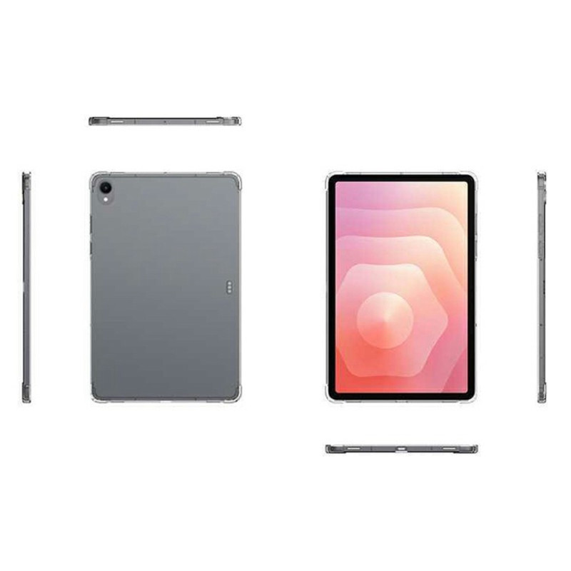 Samsung Galaxy Tab S11 Kuori Kirkas TPU + Reunahiomattu