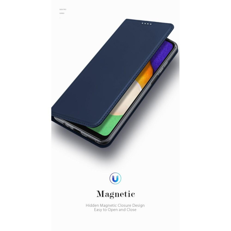 DUX DUCIS Skin Pro - sarjan kotelo korttipaikalla Samsung Galaxy A14 5G - Musta