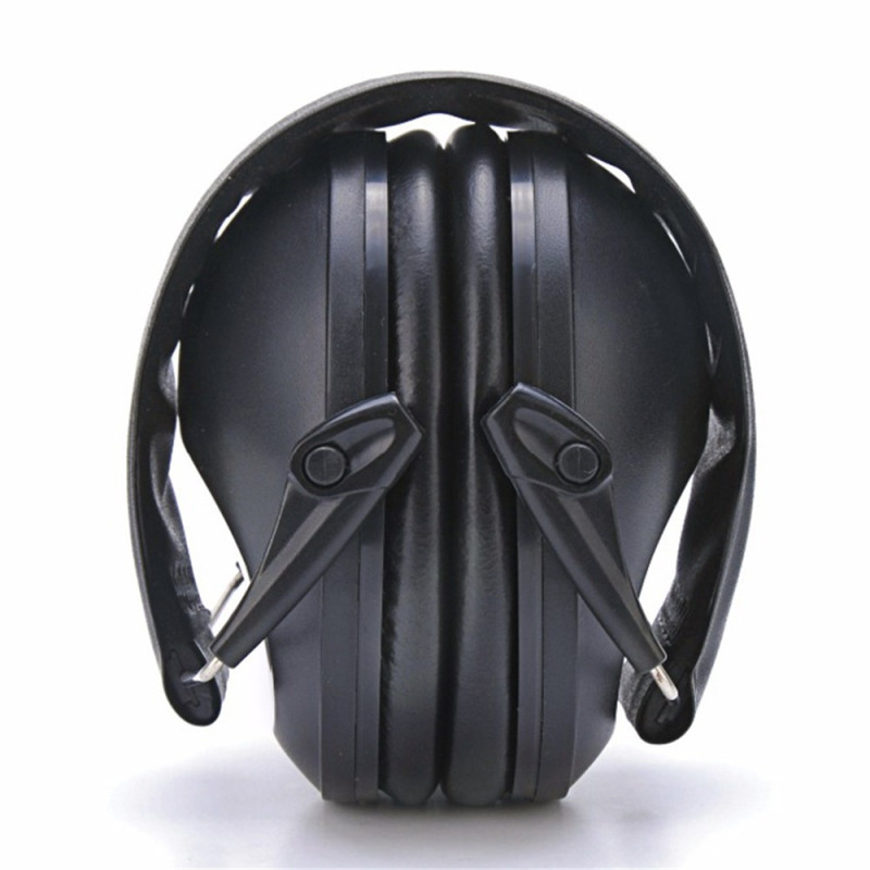 Hearing Protection Earmuffs Noise Reduction Hearing Attenuating Sound Blocking - Black