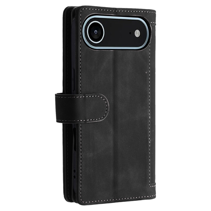 Til iPhone Air Etui med Lynlåslomme og 9 Kortlommer