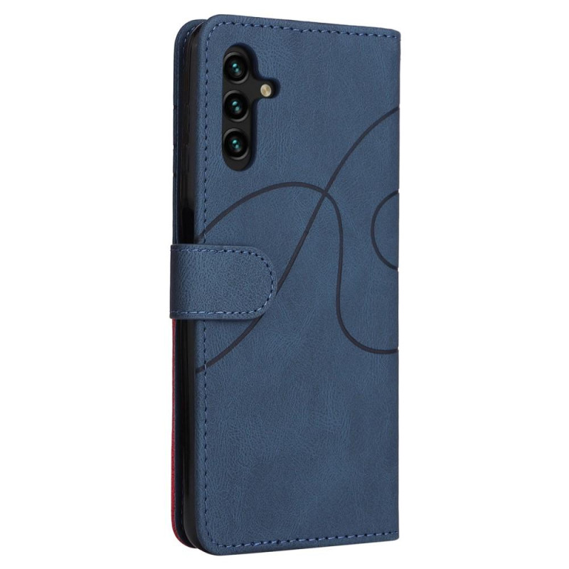 Samsung Galaxy A14 5G KT Series - 1 lompakkopuhelinkotelolle - sininen/punainen