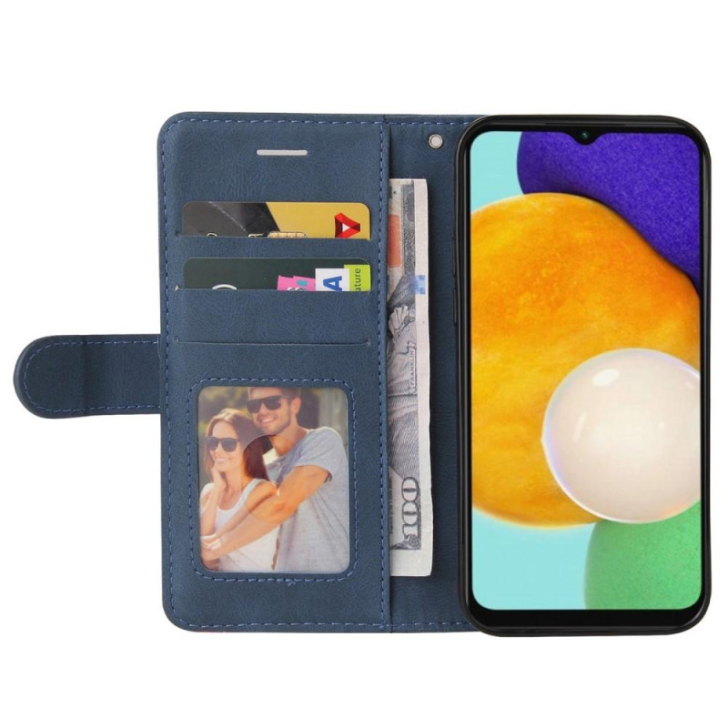 Samsung Galaxy A14 5G KT Series - 1 lompakkopuhelinkotelolle - sininen/punainen