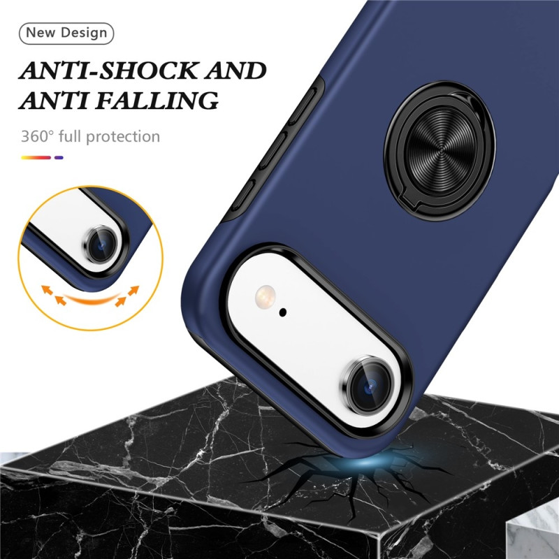 Til iPhone Air Finger Ring Kickstand Hybrid Taske