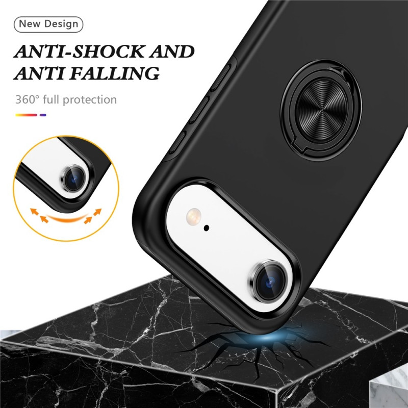 Til iPhone Air Finger Ring Kickstand Hybrid Taske