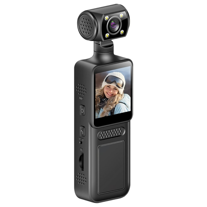 M12 4K Sportskamera Nattesyn Anti-Shake WiFi Kamera Actionkamera +32GB