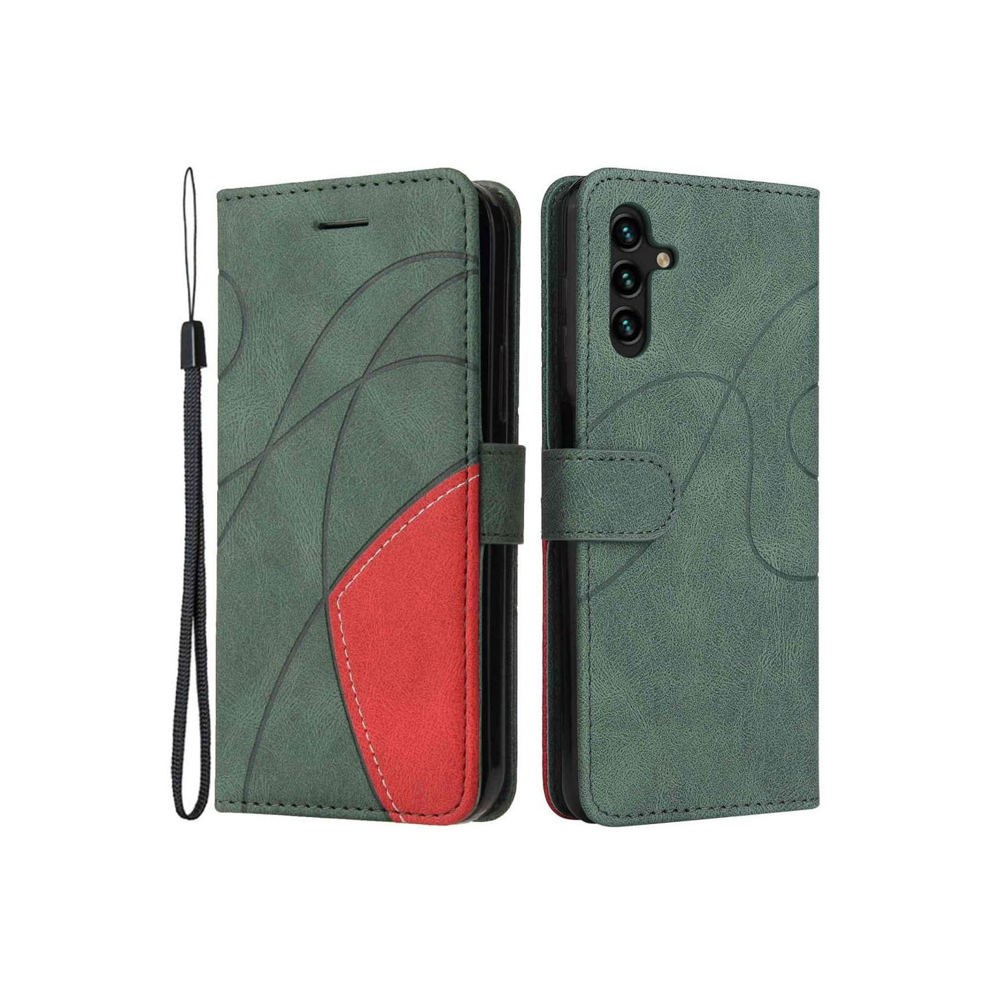 Samsung Galaxy A14 5G KT Series - 1 lompakkopuhelinkotelolle - /punainen