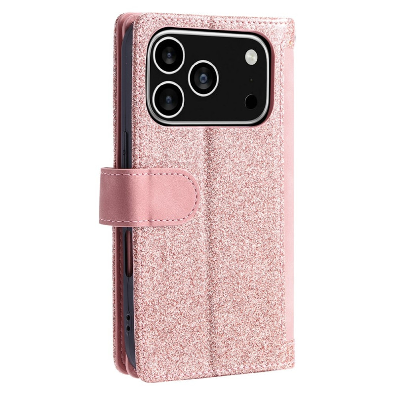 Til iPhone 17 Pro Deksel med glidelås og 9 kortspor