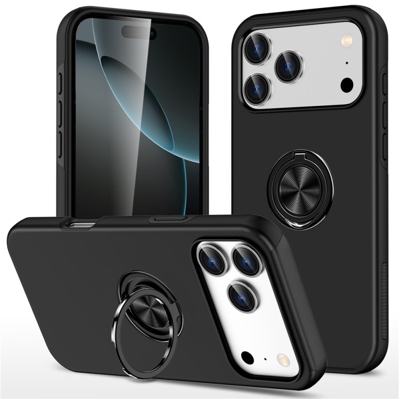 For iPhone 17 Pro Hybrid-deksel med Fingerring