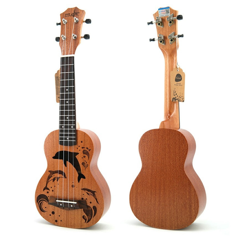 Sapele Ukulele 4-kielinen soitin