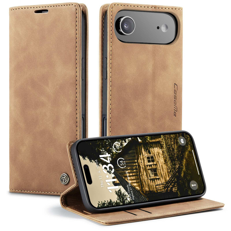 CASEME Retro Wallet Case for iPhone Air
