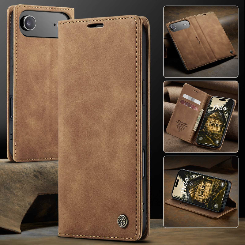 CASEME Retro Wallet Case for iPhone Air