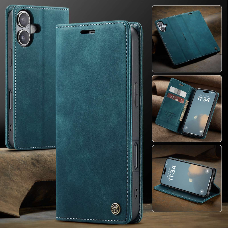 CASEME Retro Wallet Case for iPhone 17